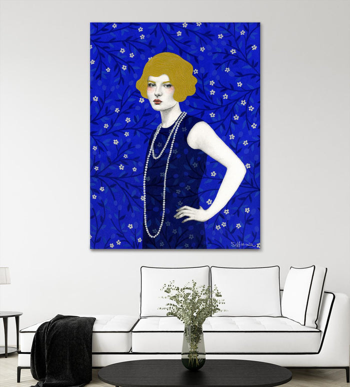 Zelda by Sofia Bonati on GIANT ART - yellow men and women