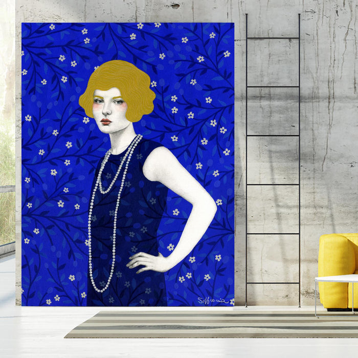 Zelda by Sofia Bonati on GIANT ART - yellow men and women